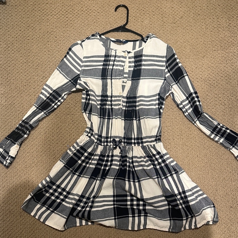 Stylish Polo Ralph Lauren Kids Dress in Black and White